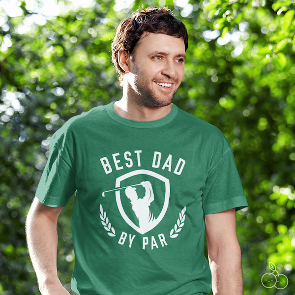 Best Dad By Par Unisex T-Shirt