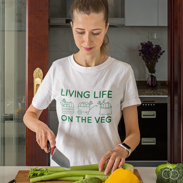 Living Life On The Veg Unisex T-Shirt