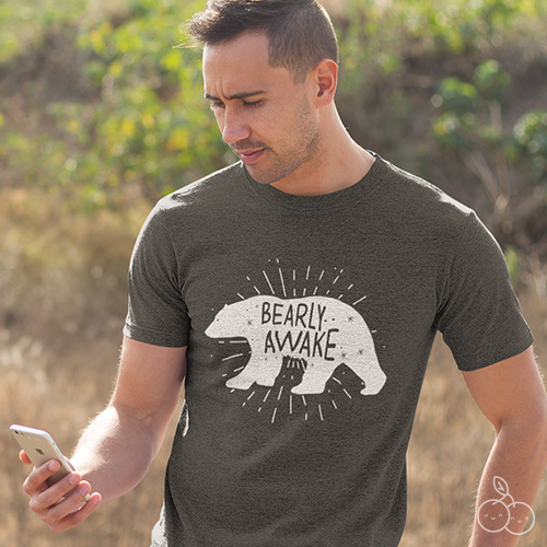 Bearly Awake Unisex T-Shirt