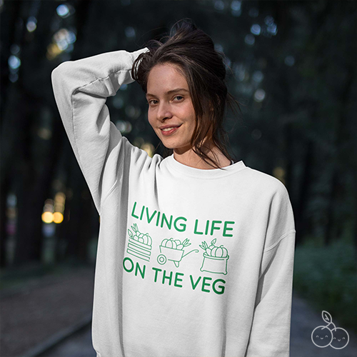 Living Life On The Veg Unisex Sweatshirt