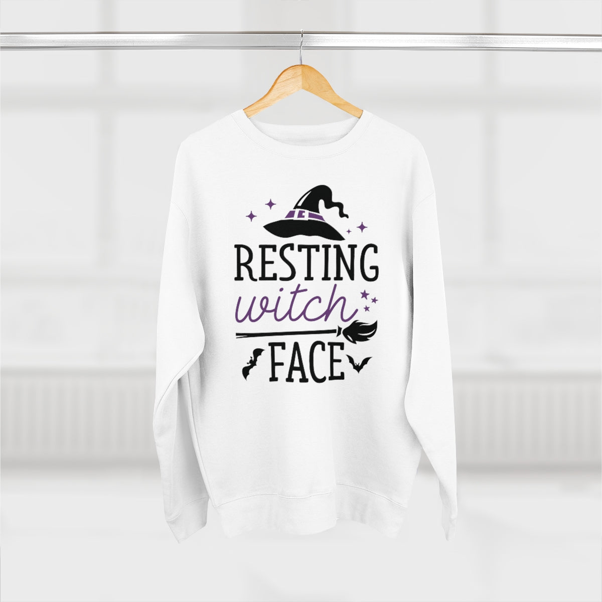 Resting Witch Face Unisex Sweatshirt