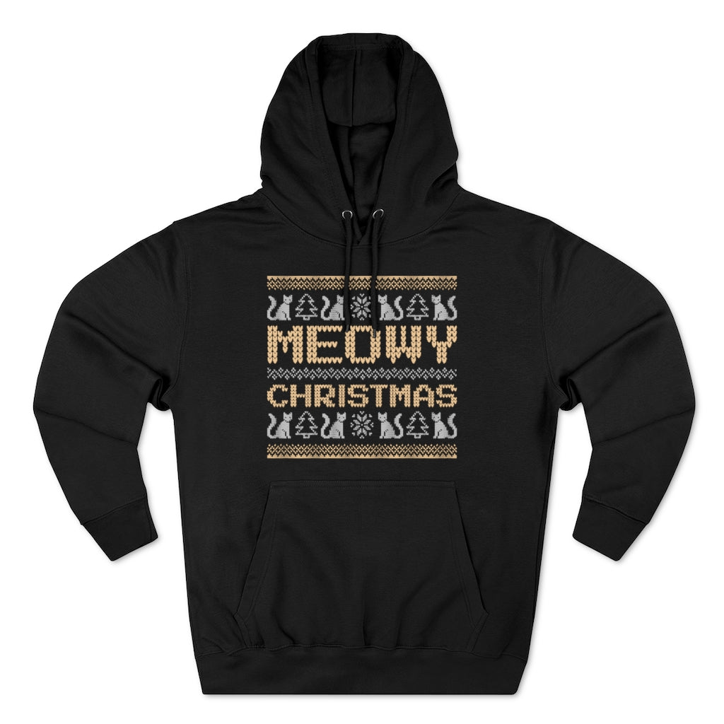 Meowy Christmas Unisex Hoodie