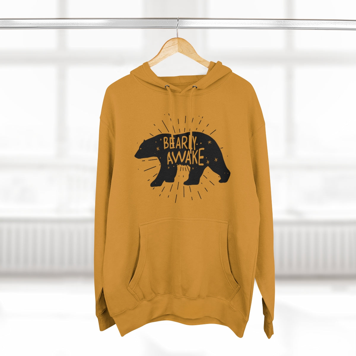 Bearly Awake Unisex Hoodie