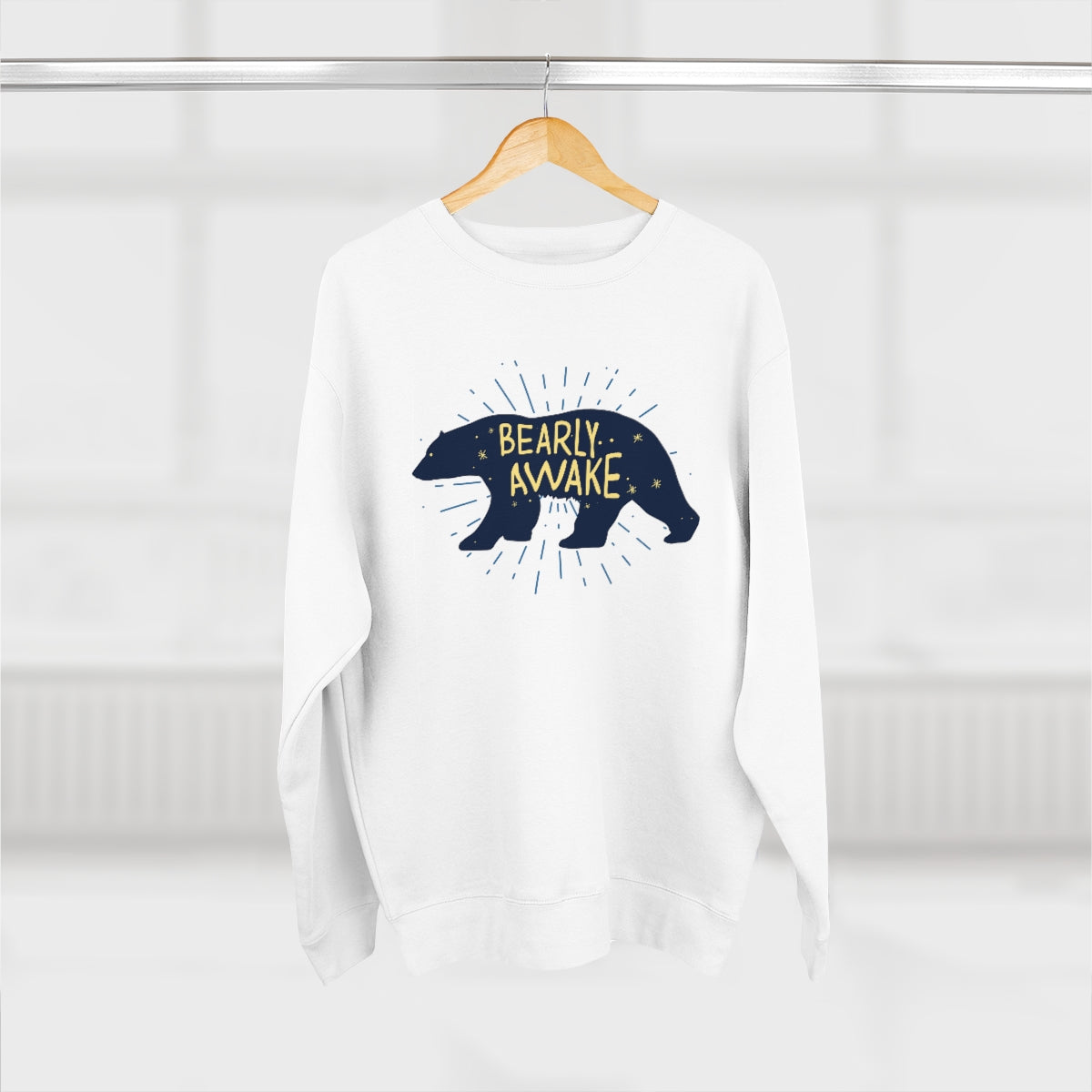 Bearly Awake Unisex Sweatshirt