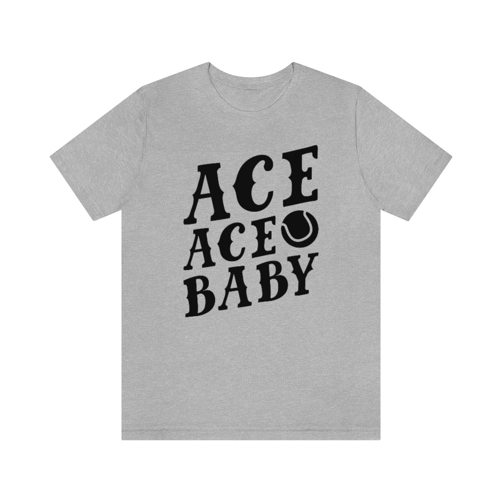 ace ace baby unisex grey t-shirt