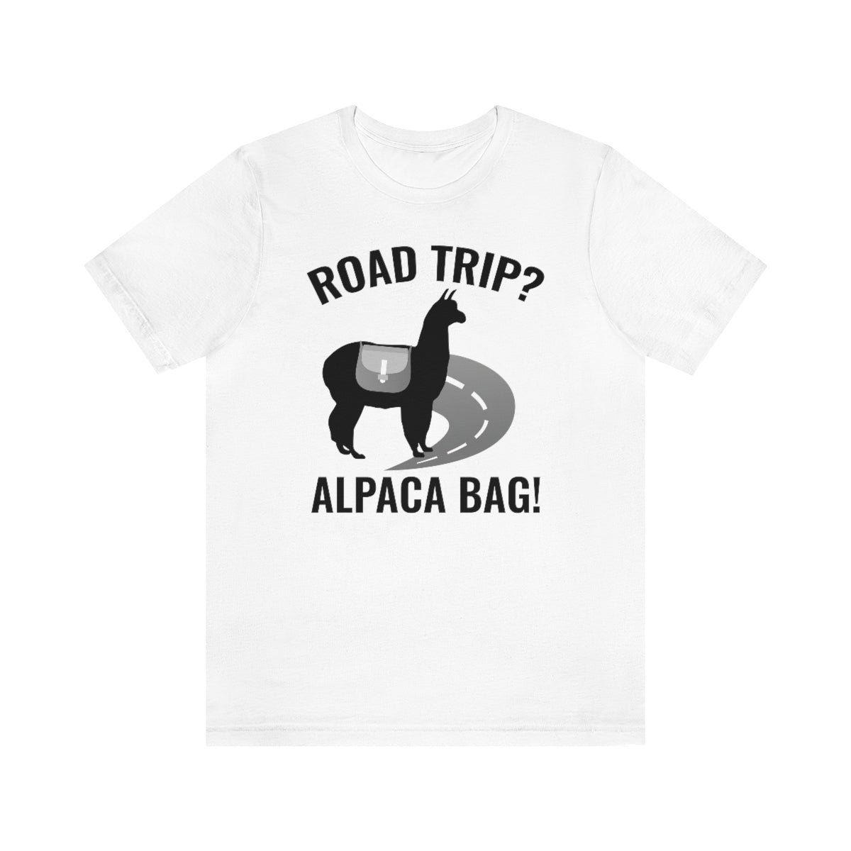 Road Trip Alpaca Bag Unisex T-Shirt