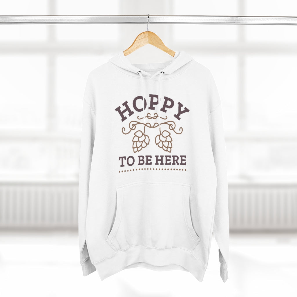 Hoppy To Be Here Unisex Hoodie