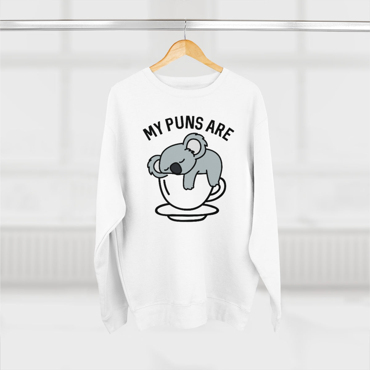 My Puns Are Koala Tea Unisex Sweatshirt