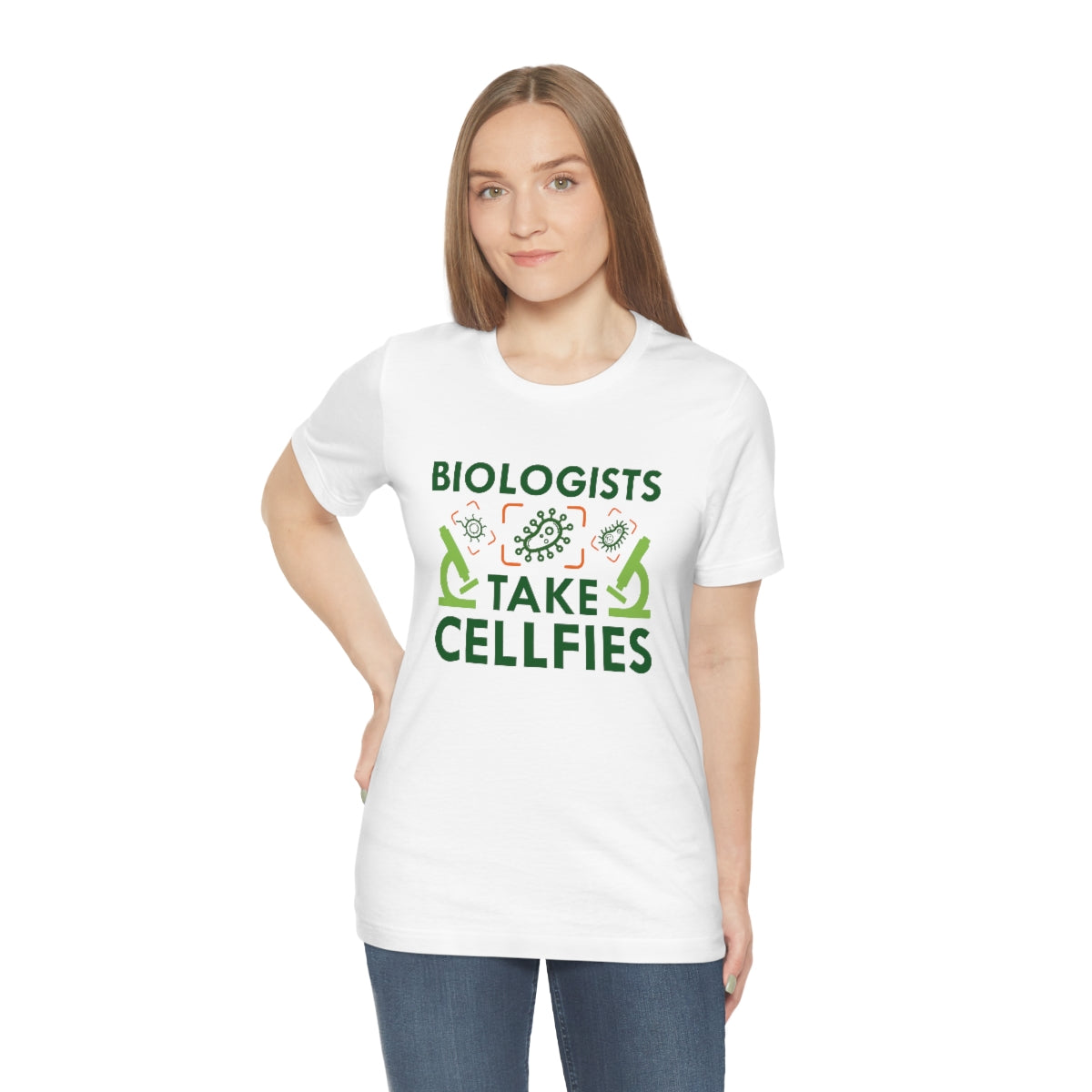 Biologists Take Cellfies Unisex T-Shirt