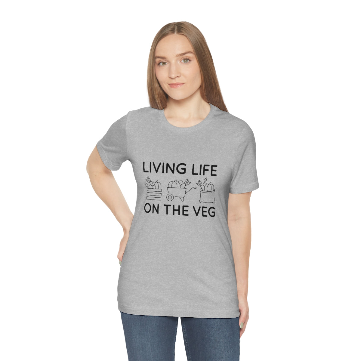 Living Life On The Veg Unisex T-Shirt