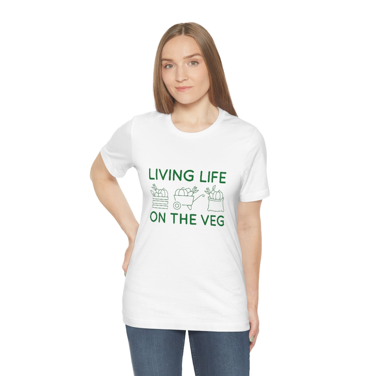 Living Life On The Veg Unisex T-Shirt