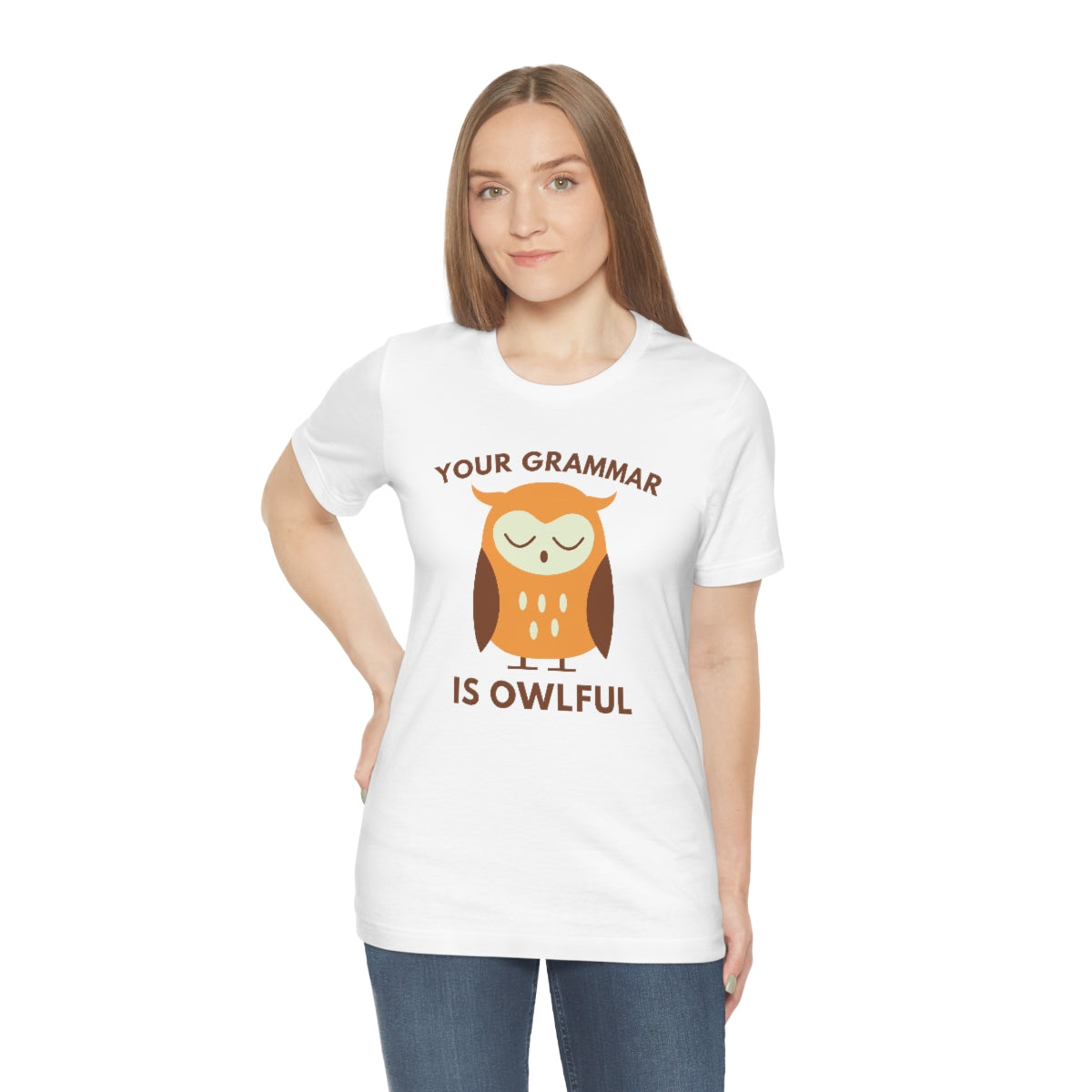 Your Grammar Is Owlful Unisex T-Shirt