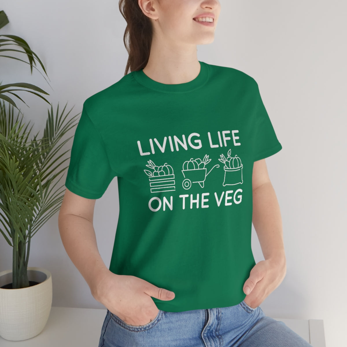 Living Life On The Veg Unisex T-Shirt