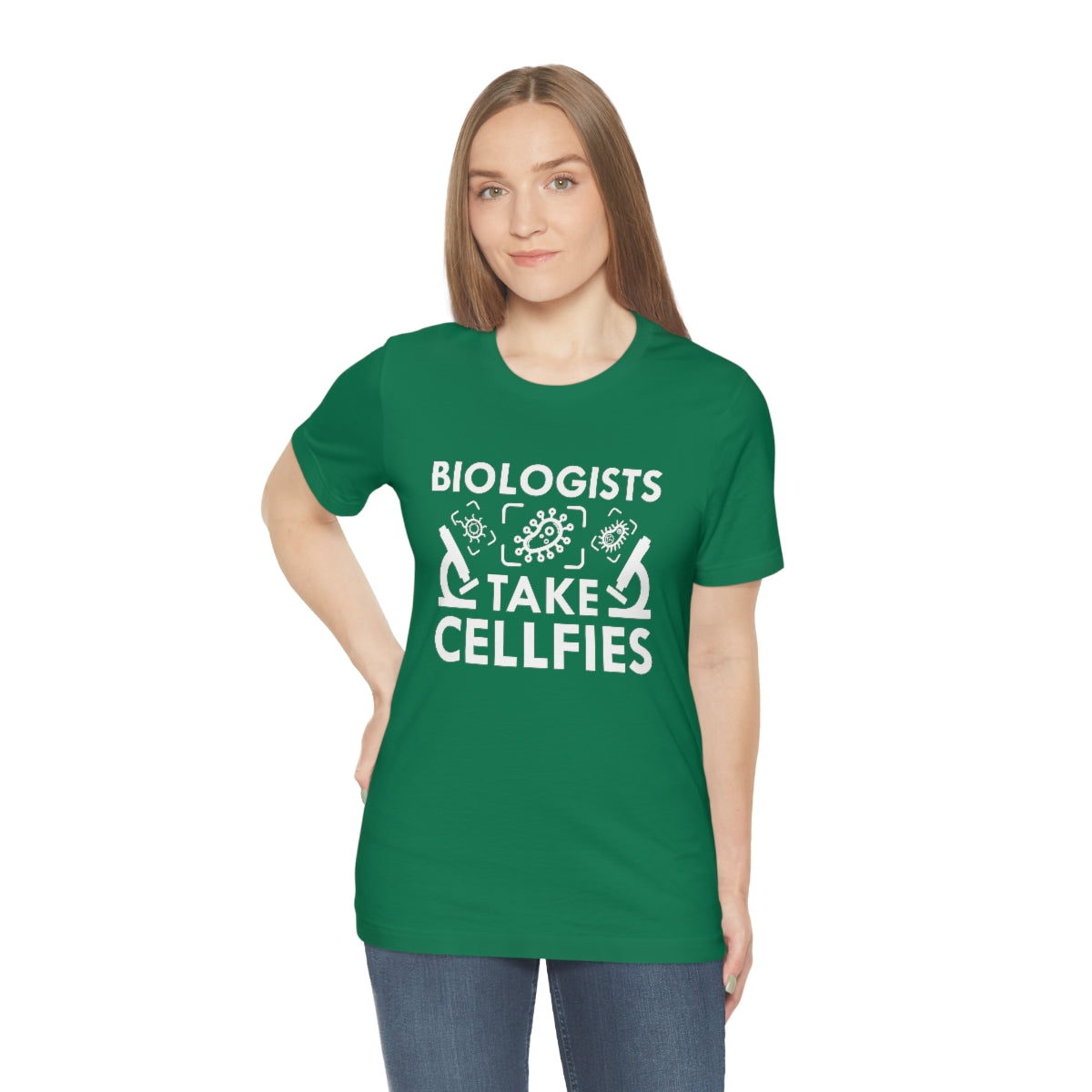 Biologists Take Cellfies Unisex T-Shirt