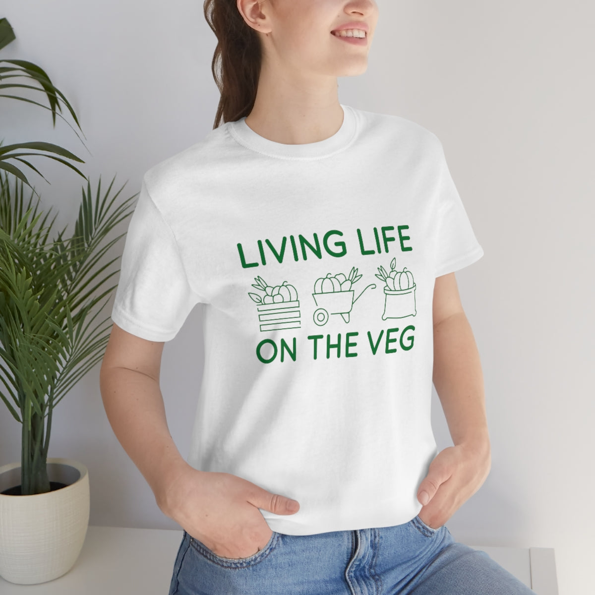 Living Life On The Veg Unisex T-Shirt