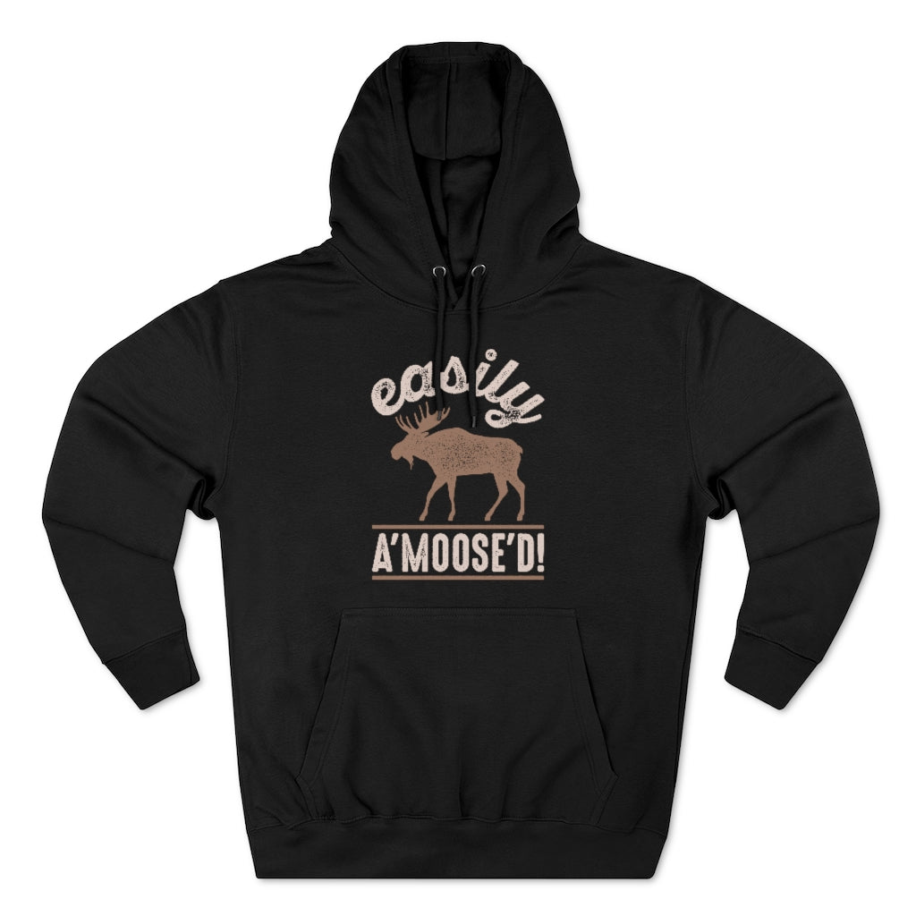 Easily A'moose'd Unisex Hoodie