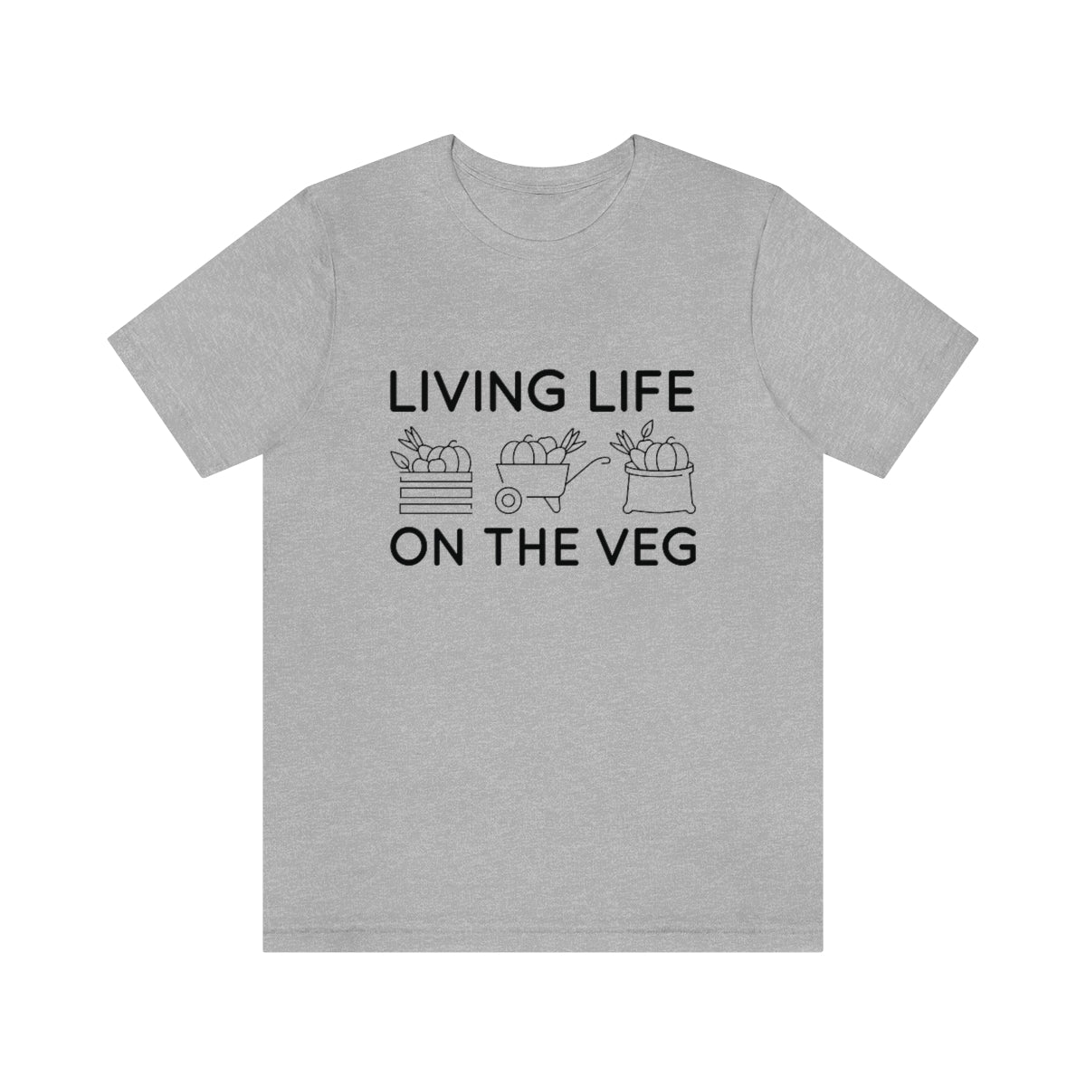 Living Life On The Veg Unisex T-Shirt