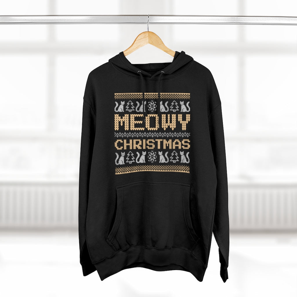 Meowy Christmas Unisex Hoodie