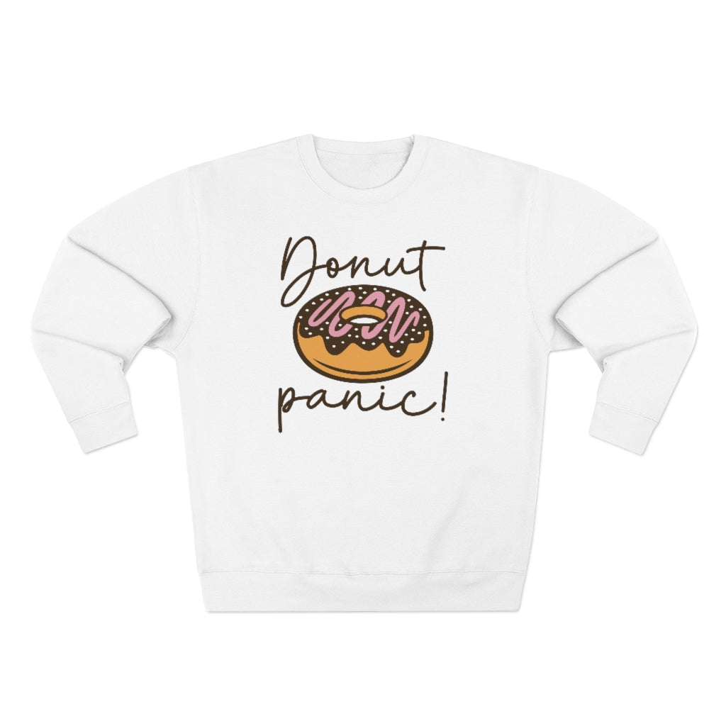 Donut Panic Unisex Sweatshirt