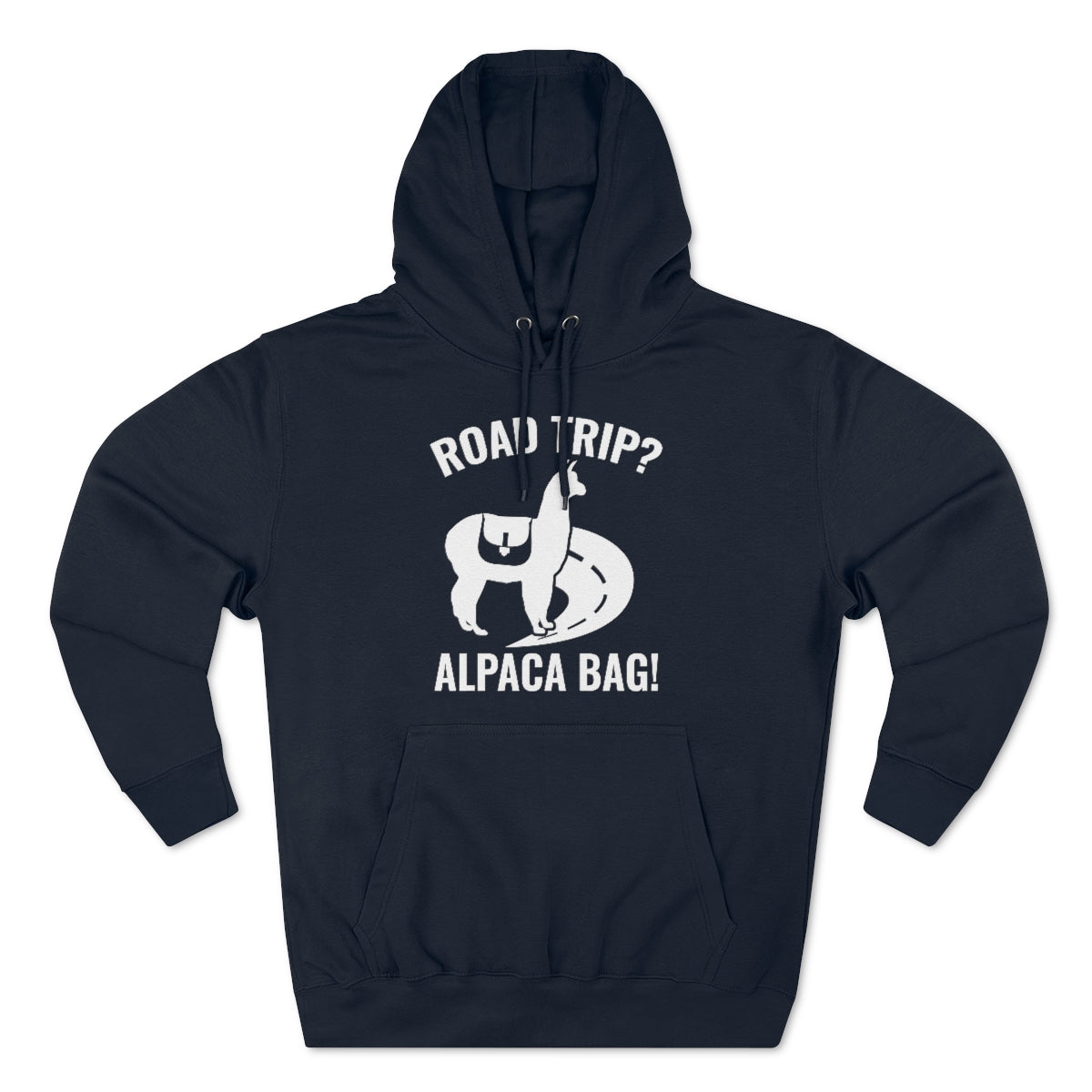 Road Trip Alpaca Bag Unisex Hoodie