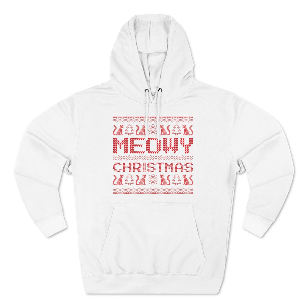 Meowy Christmas Unisex Hoodie