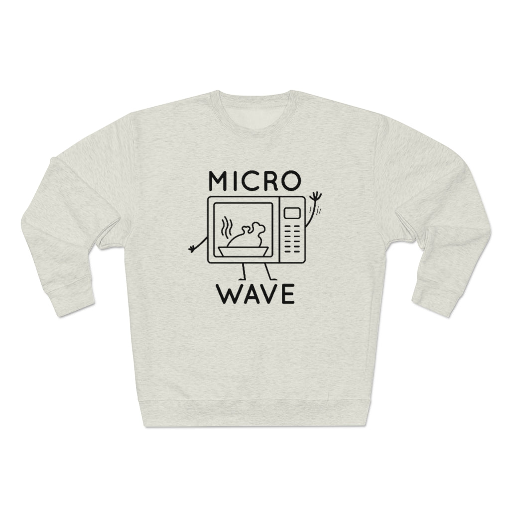 Micro Wave Unisex Sweatshirt