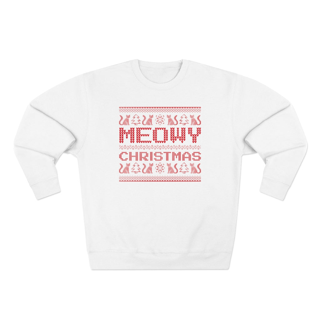 Meowy Christmas Unisex Sweatshirt