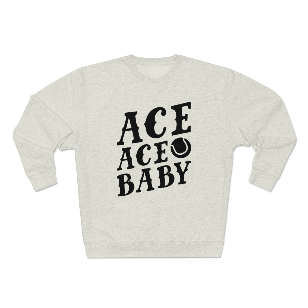 ace ace baby unisex heather sweatshirt