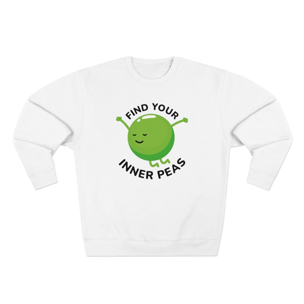 Find Your Inner Peas Unisex Sweatshirt