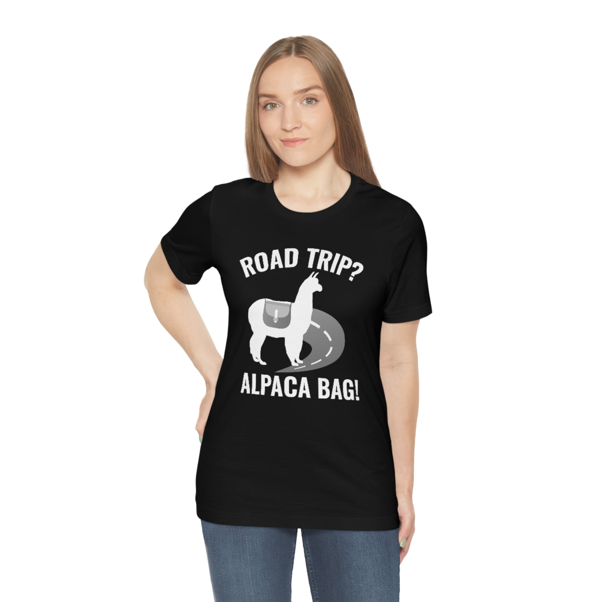 Road Trip Alpaca Bag Unisex T-Shirt