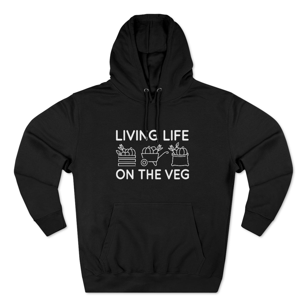 Living Life On The Veg Unisex Hoodie