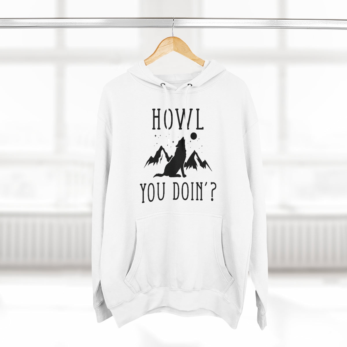 Howl You Doin Unisex Hoodie