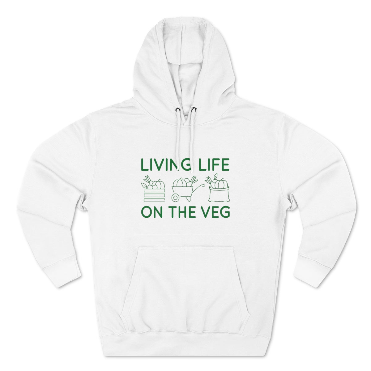 Living Life On The Veg Unisex Hoodie