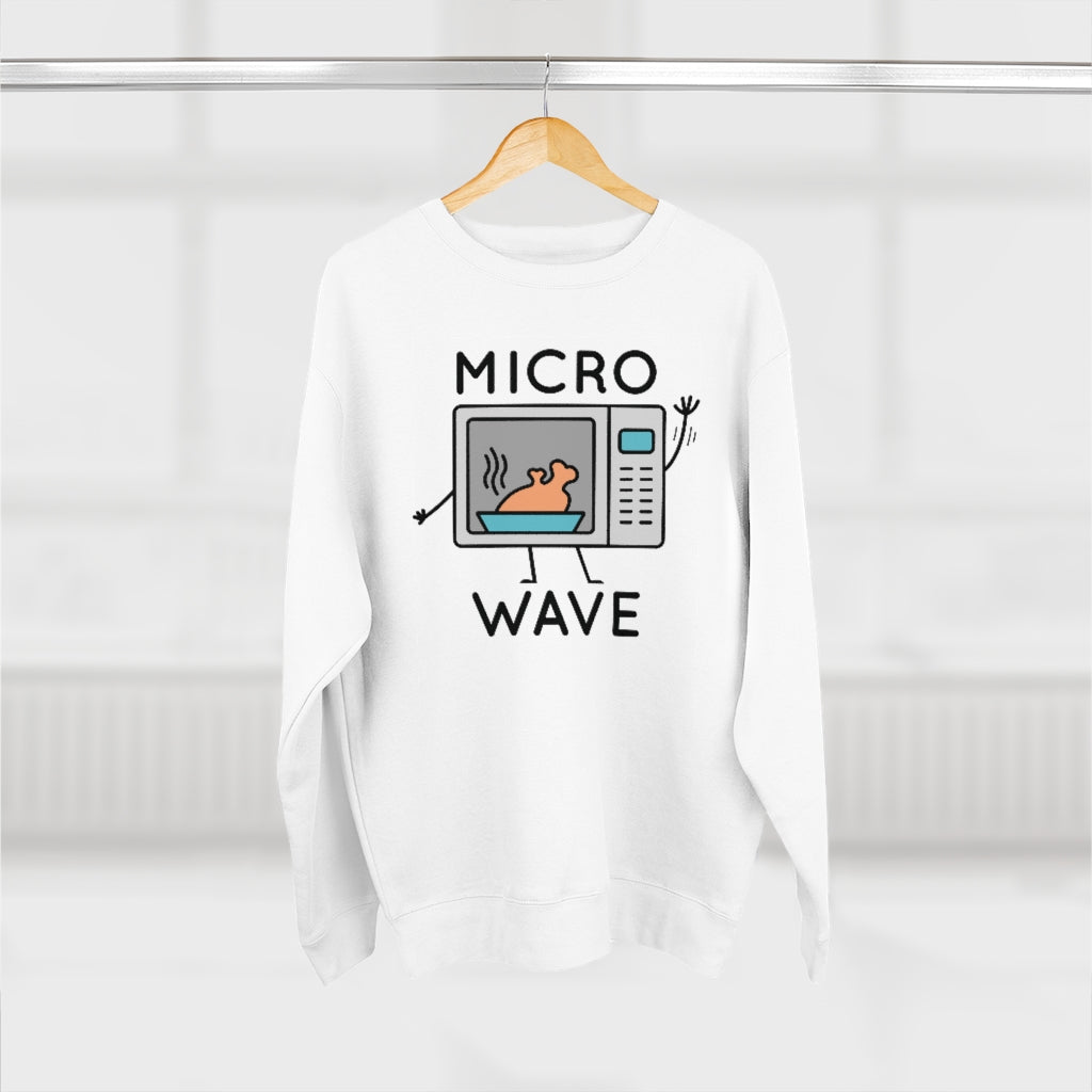 Micro Wave Unisex Sweatshirt