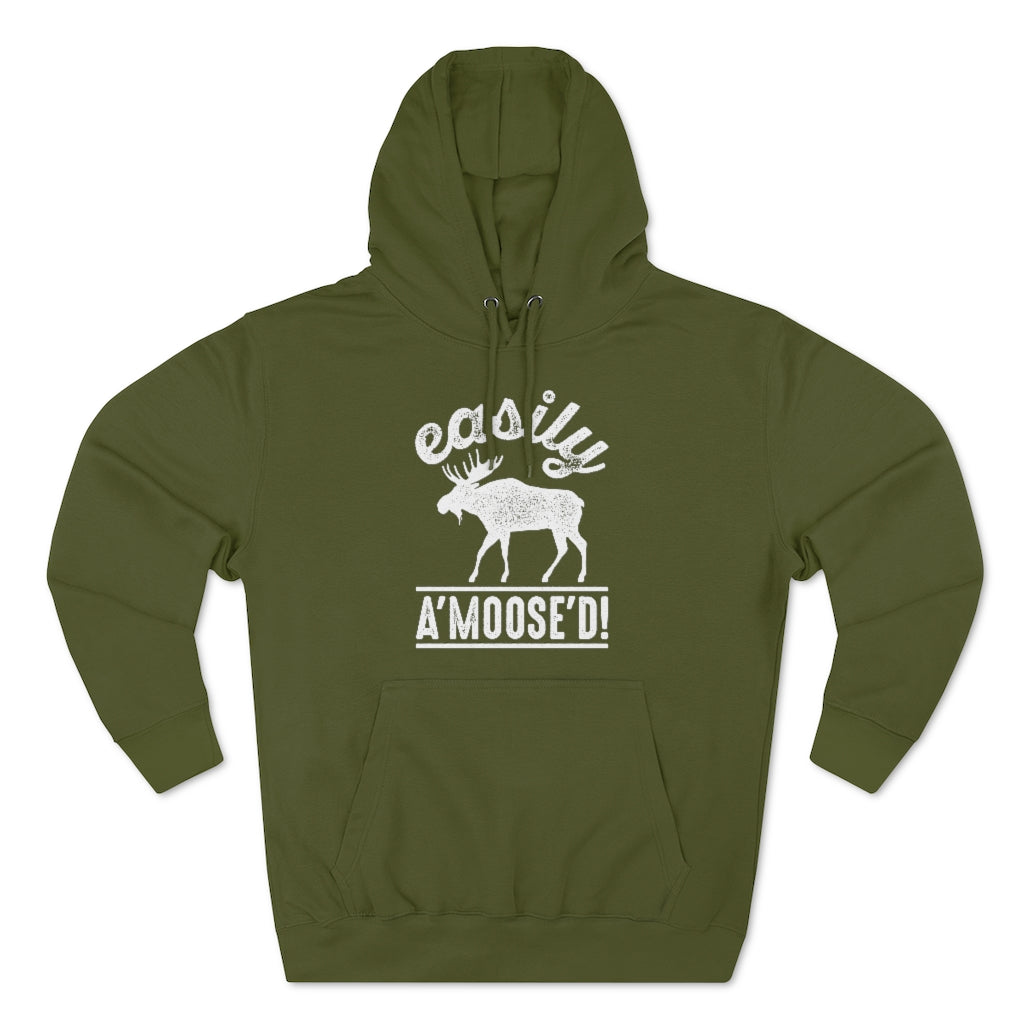 Easily A'moose'd Unisex Hoodie