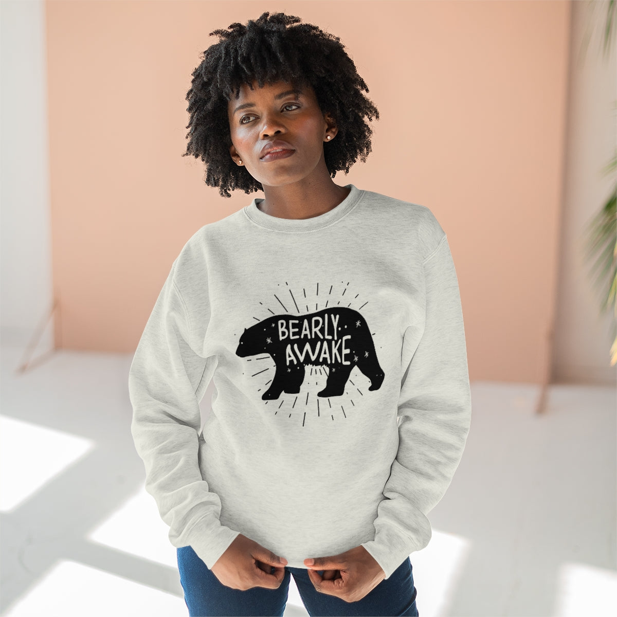 Bearly Awake Unisex Sweatshirt