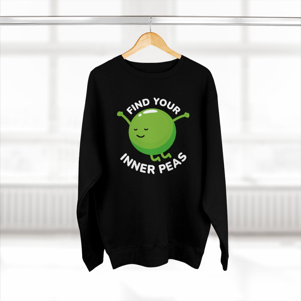 Find Your Inner Peas Unisex Sweatshirt