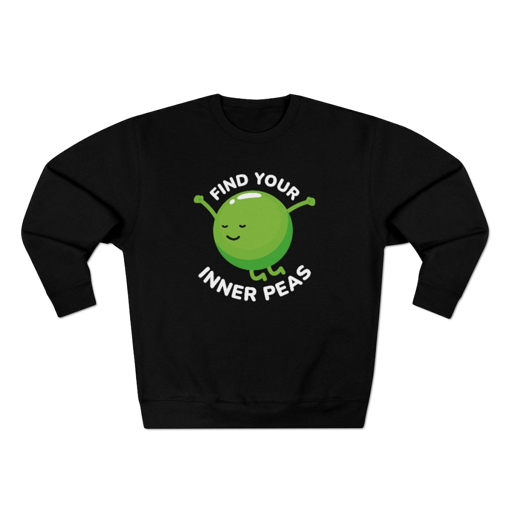 Find Your Inner Peas Unisex Sweatshirt