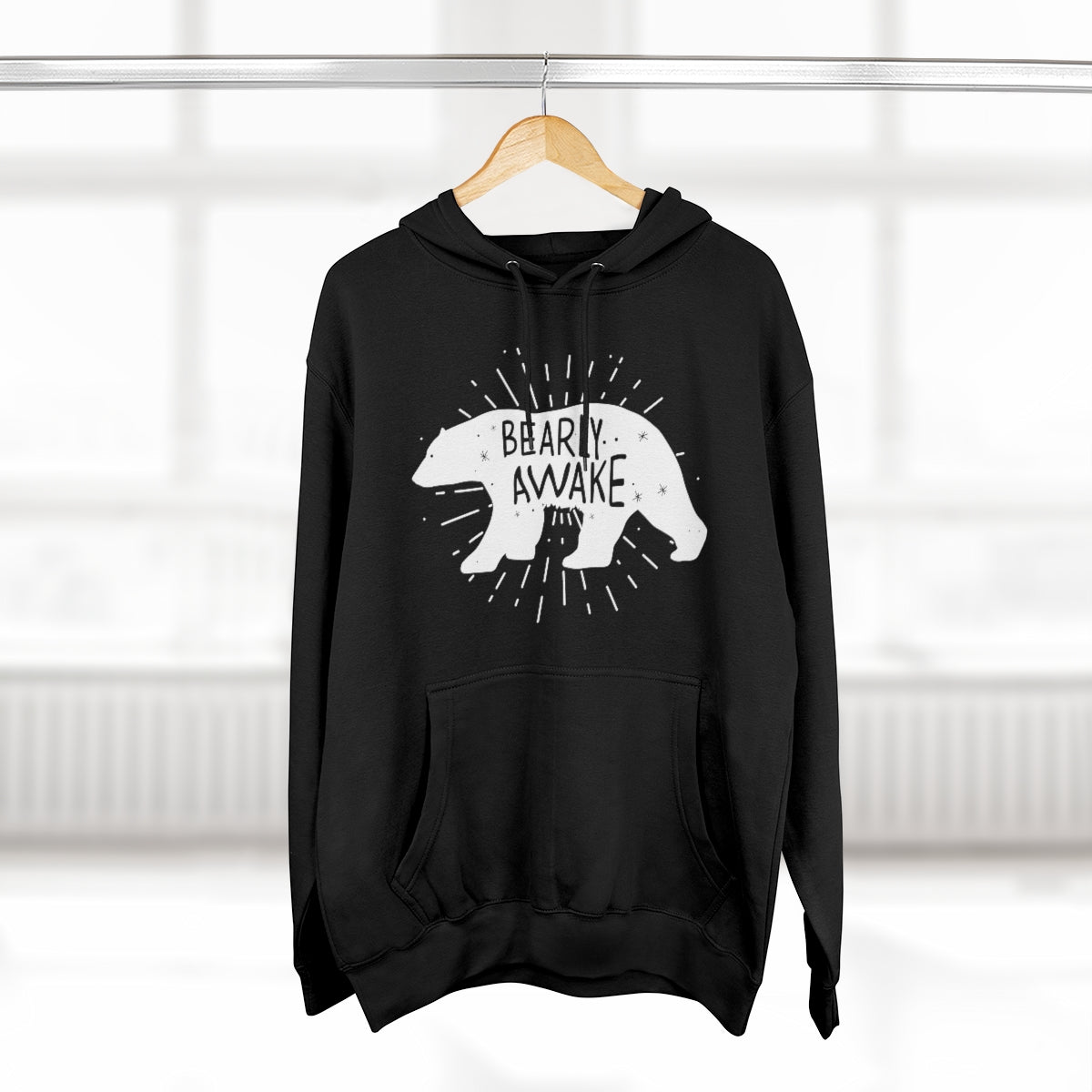 Bearly Awake Unisex Hoodie