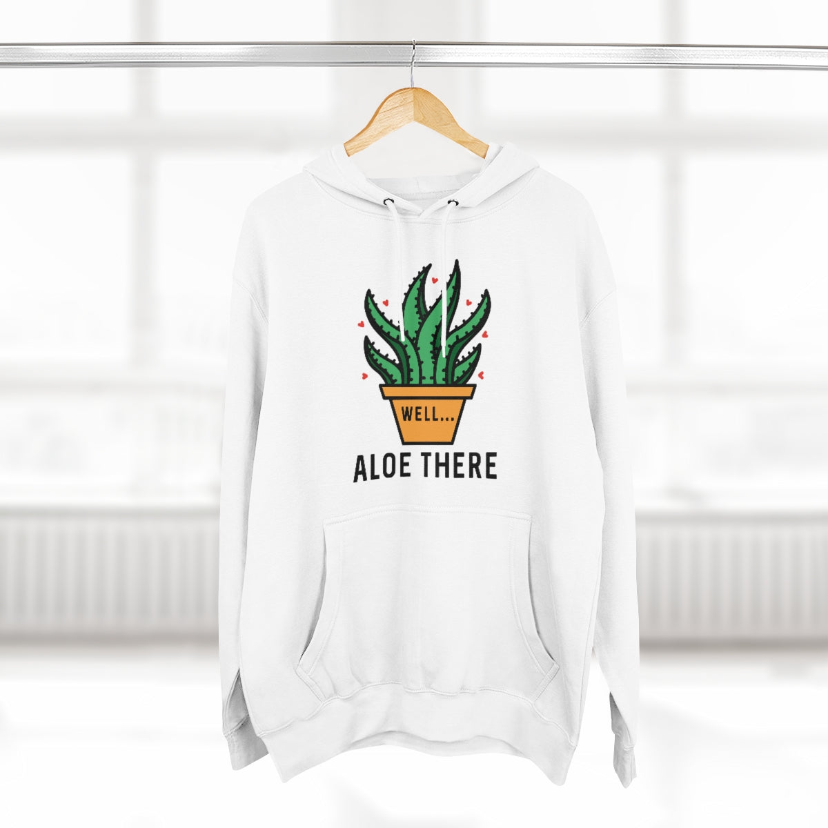 Well Aloe There Unisex Hoodie