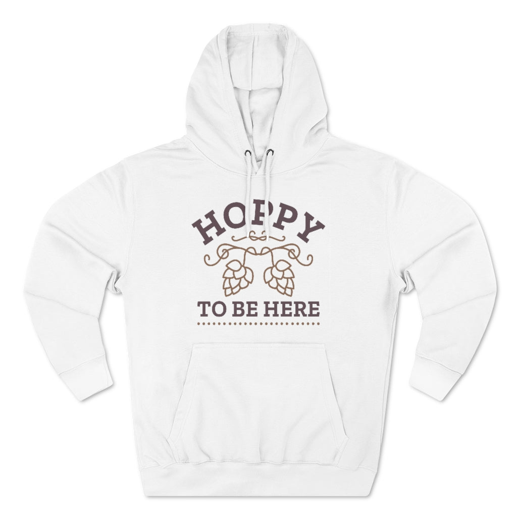 Hoppy To Be Here Unisex Hoodie