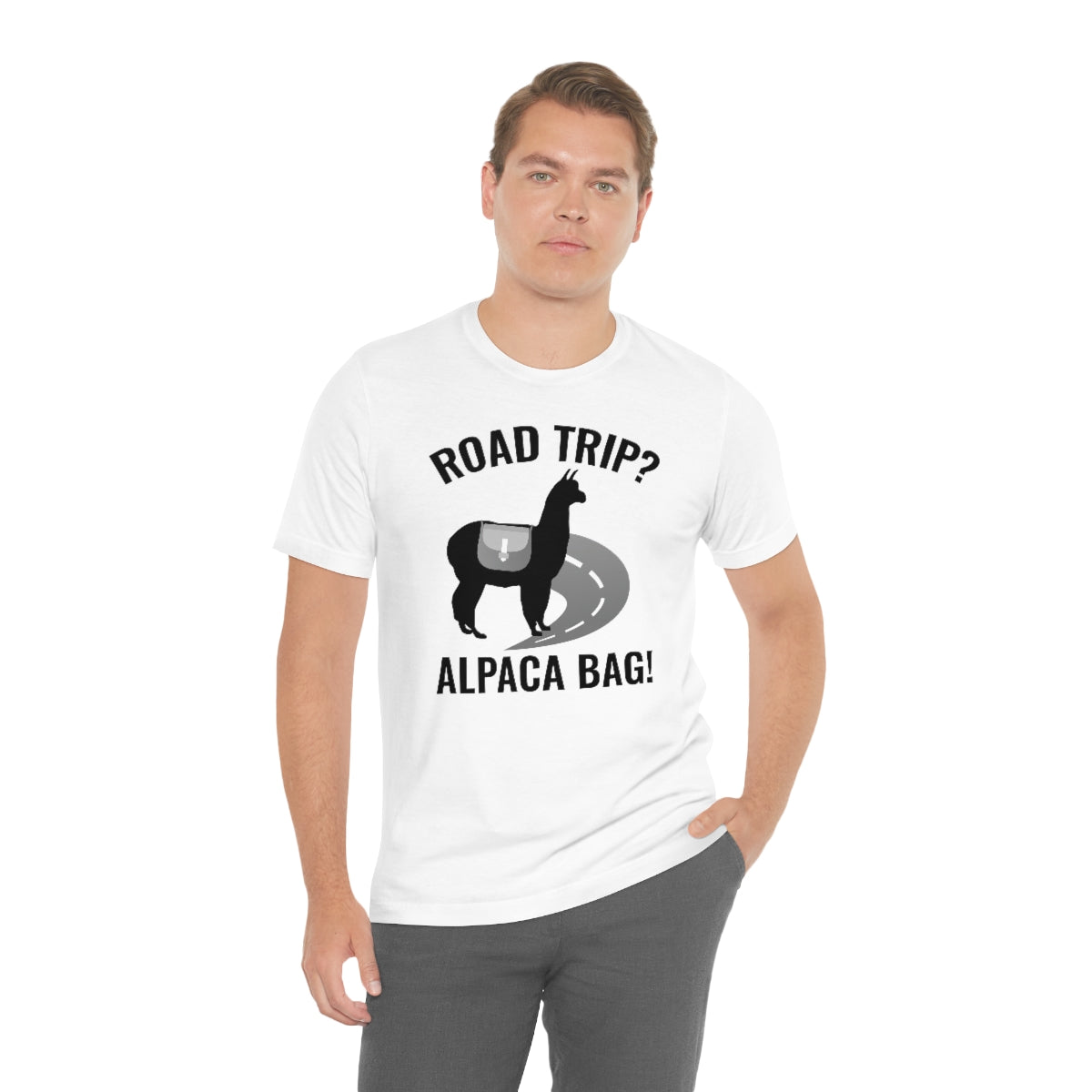 Road Trip Alpaca Bag Unisex T-Shirt