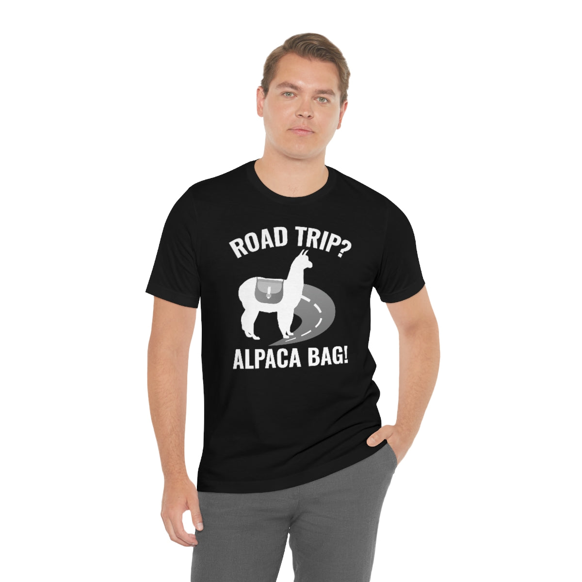 Road Trip Alpaca Bag Unisex T-Shirt