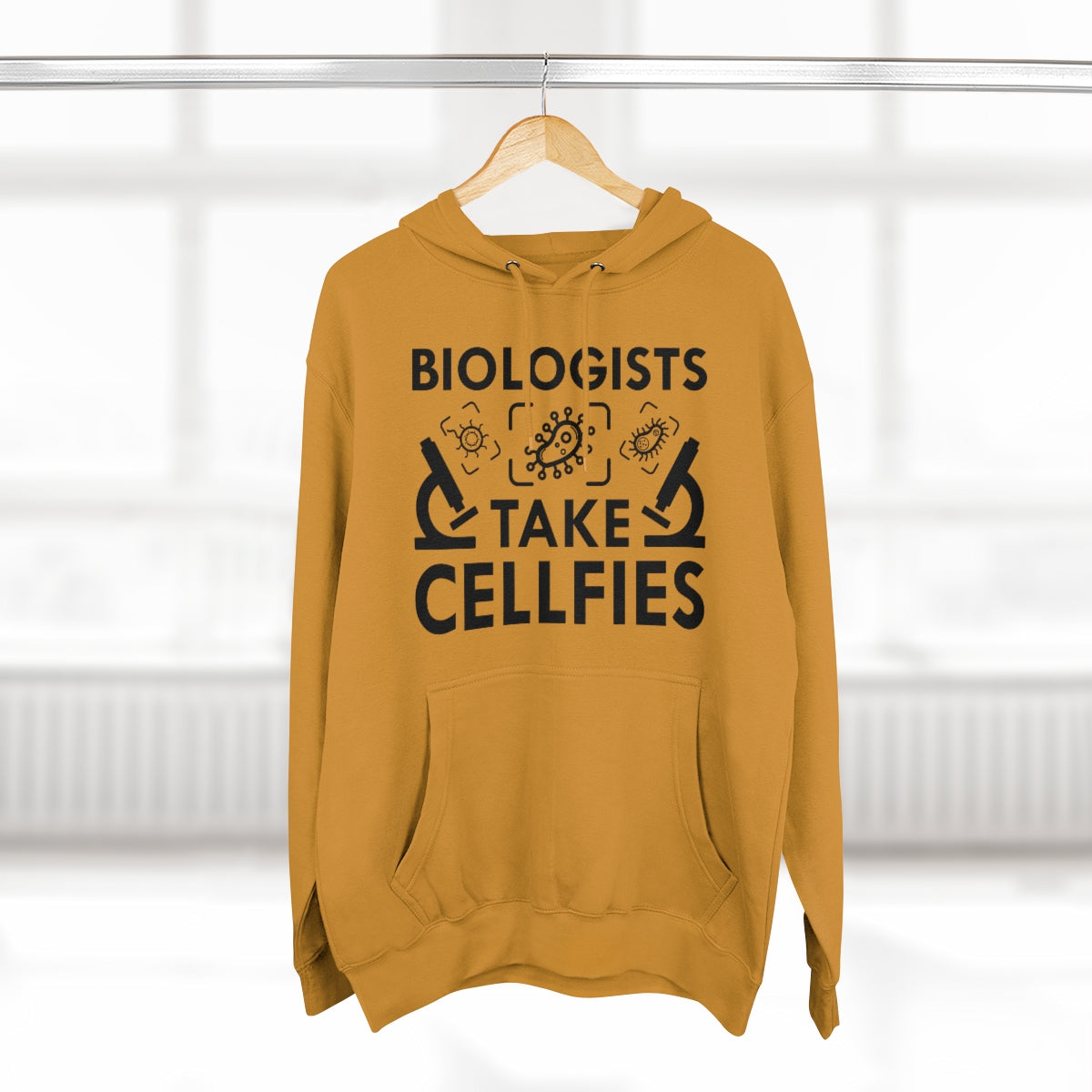 Biologists Take Cellfies Unisex Hoodie