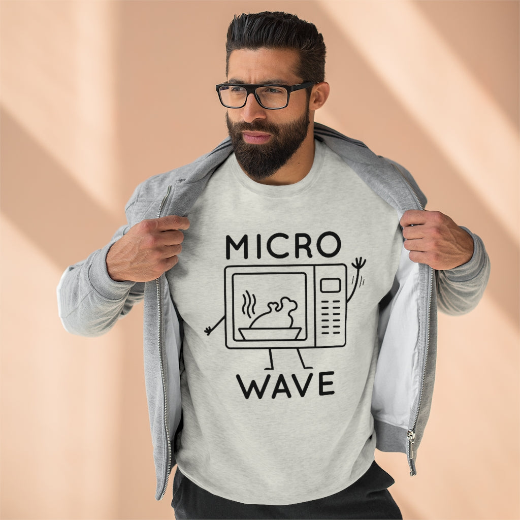 Micro Wave Unisex Sweatshirt