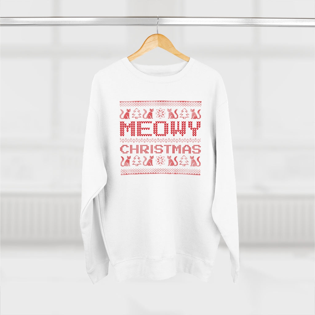 Meowy Christmas Unisex Sweatshirt