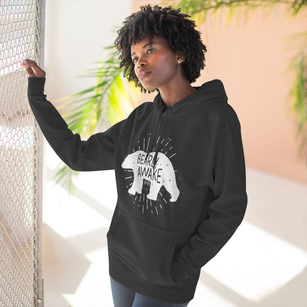 Bearly Awake Unisex Hoodie