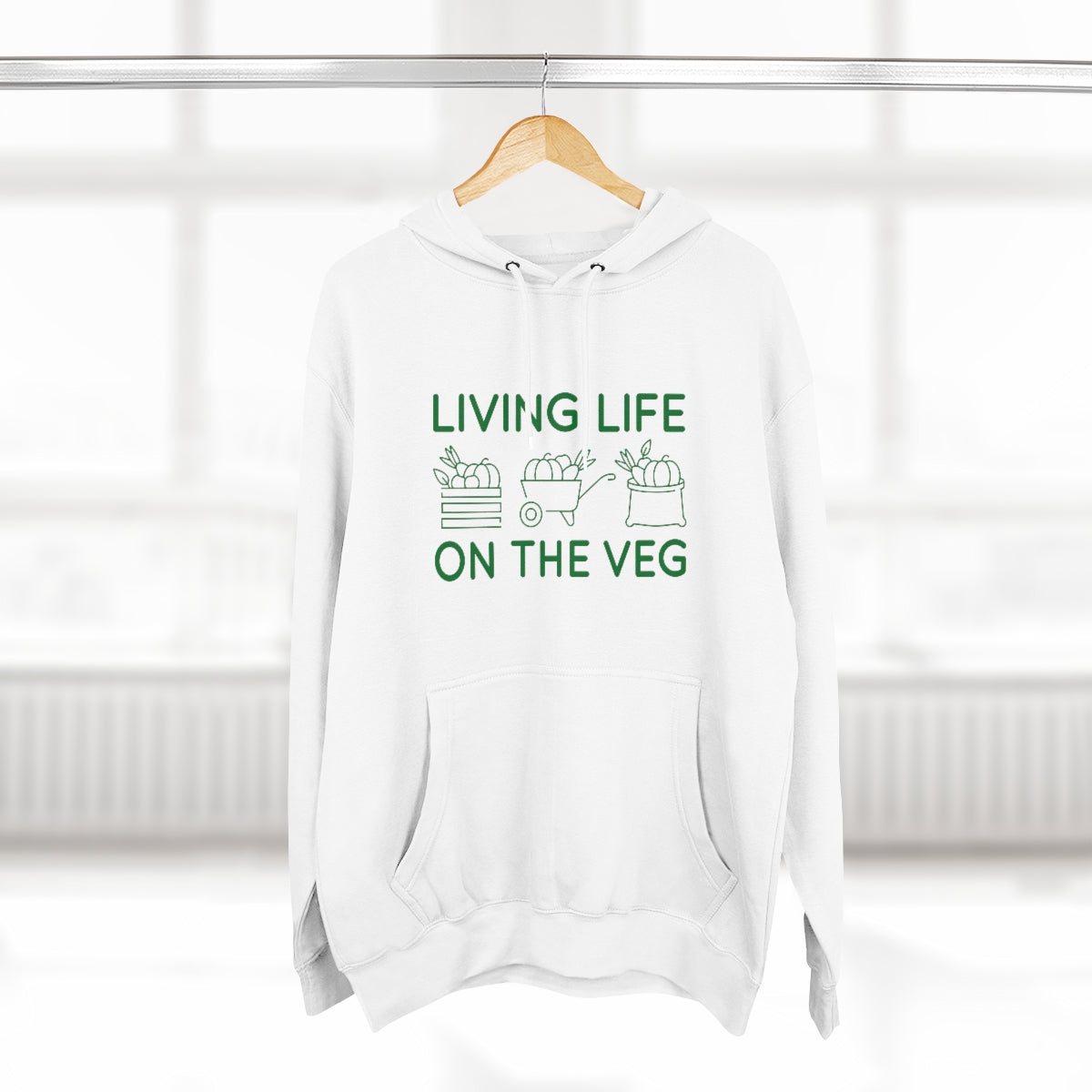 Living Life On The Veg Unisex Hoodie