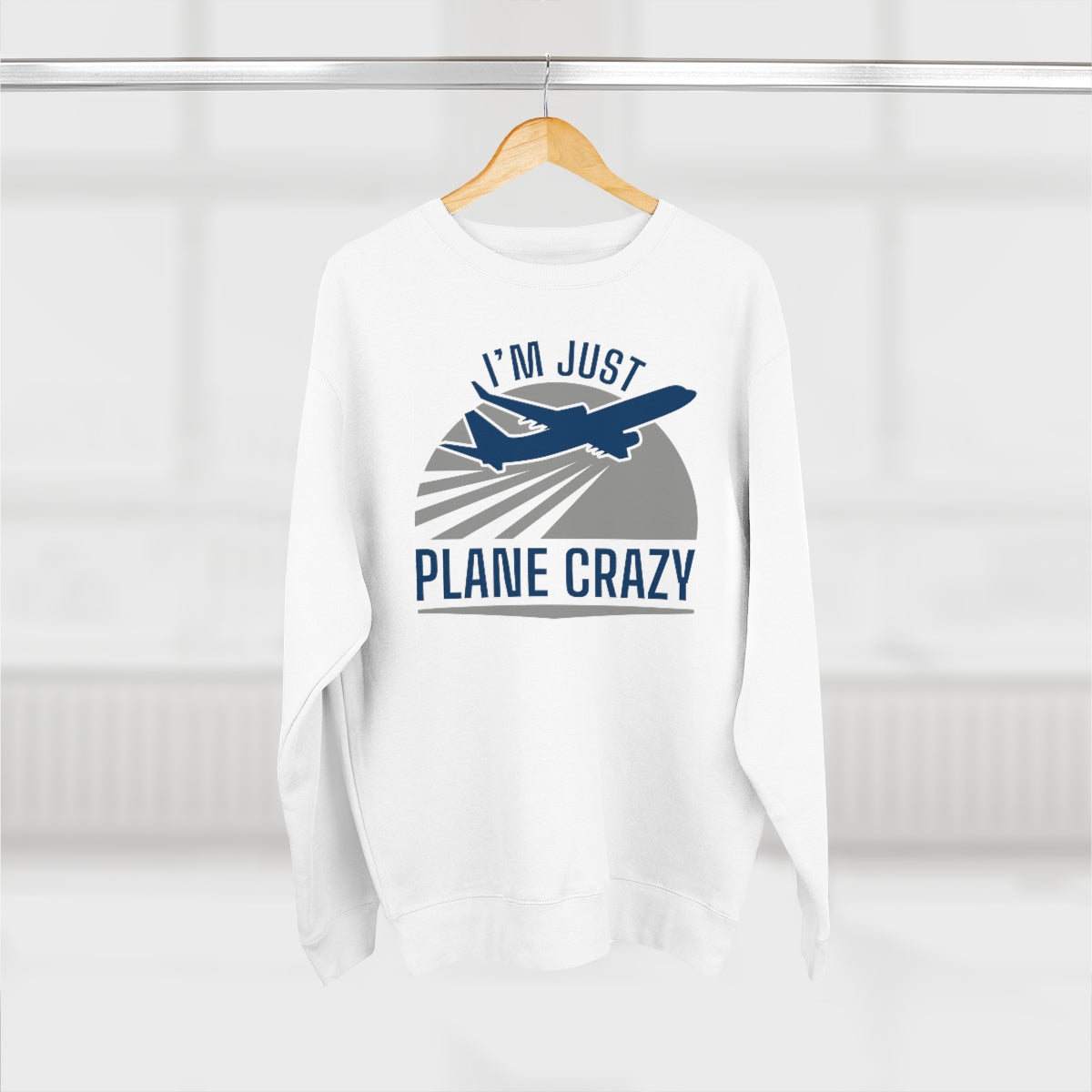 I'm Just Plane Crazy Unisex Sweatshirt