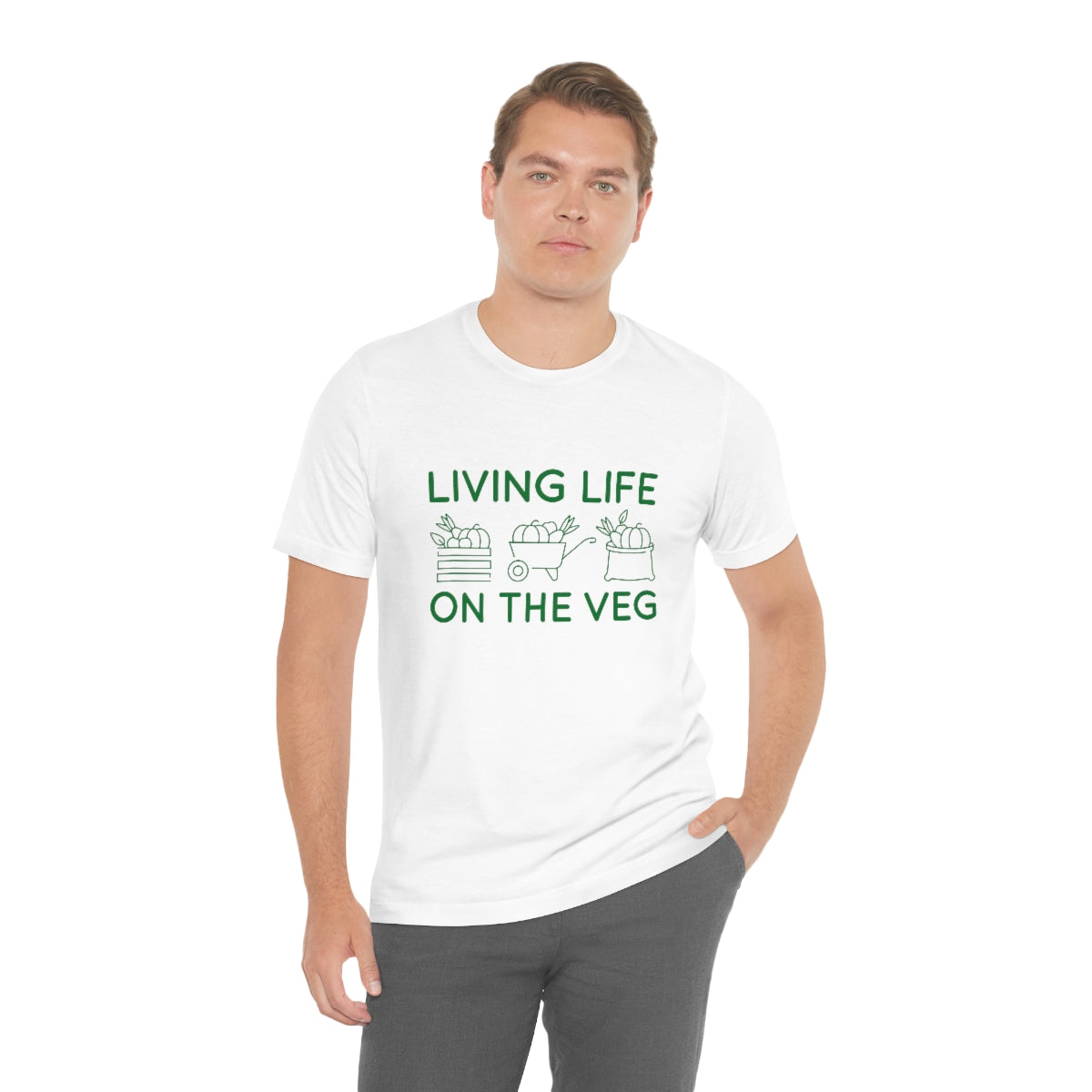 Living Life On The Veg Unisex T-Shirt